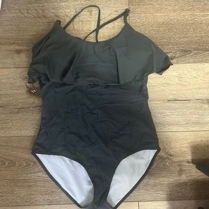 Olive swimsuit